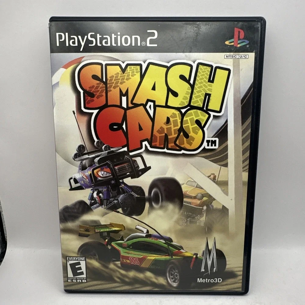 Smash Cars Playstation 2 PS2 CIB Complete w Manual Reg Card Metro3D